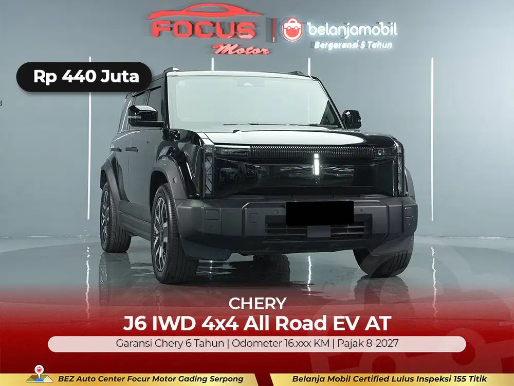 [ GARANSI 5THN 4x4 ] Chery J6 J 6 IWD All Road EV 2024/2025/2026