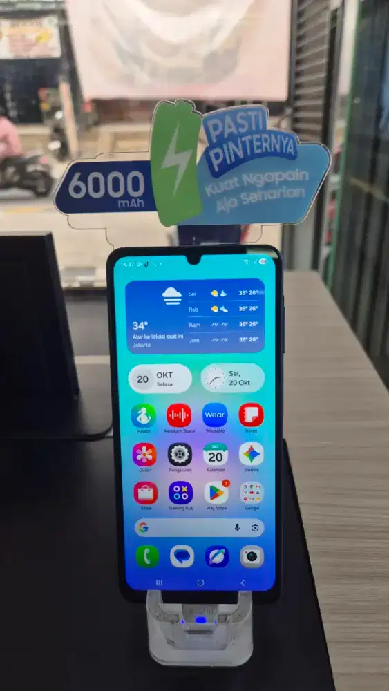 NEW SAMSUNG A08 ERABLUE BOJONG GEDE BISA CASH /CICILAN JUGA TANPA DP