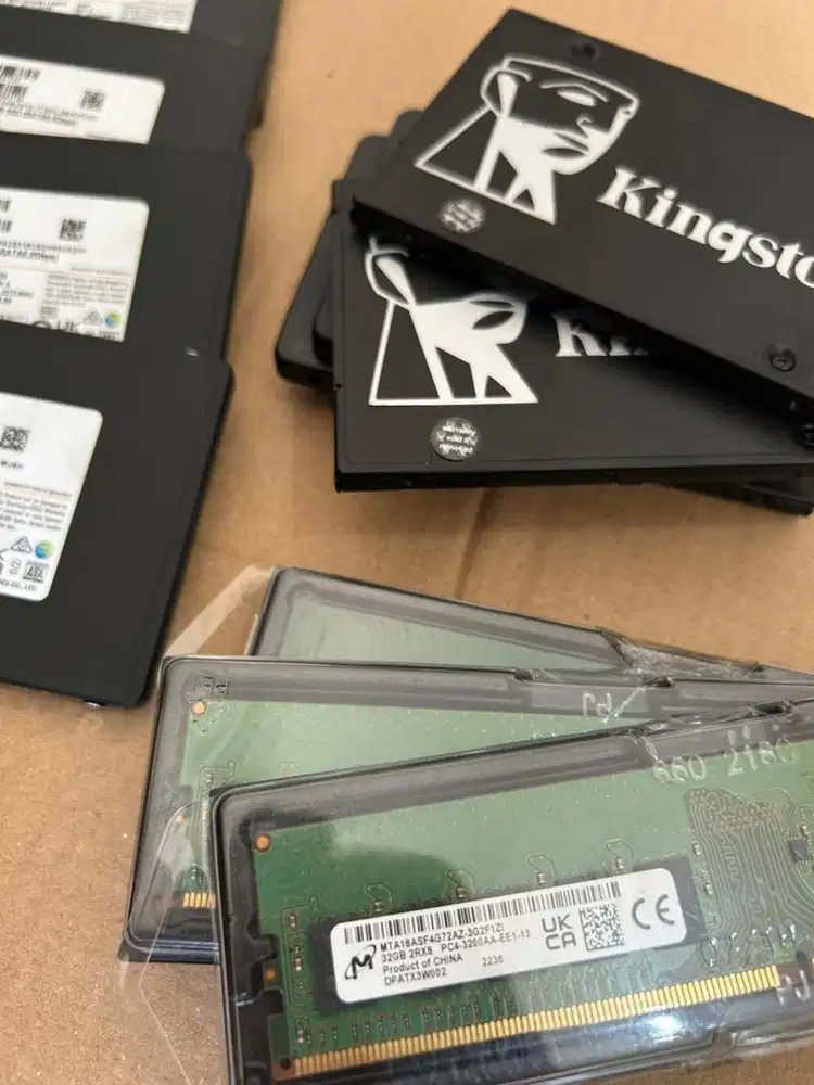 Dicari sebanyak-banyak nya ram,ssd,hdd,nvme,m.2,pc rakitan,laptop,DLL