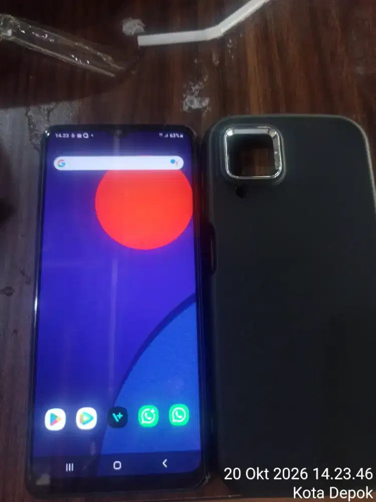 SAMSUNG M12 RAM 4/64 KONDISI NORMAL NOMINUS