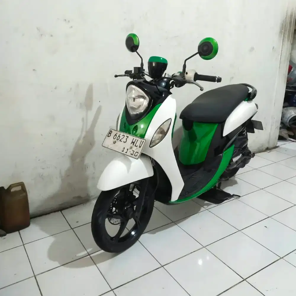 Yamaha Fino Karbu 2014 Lengkap Bagus Mesin Aluss