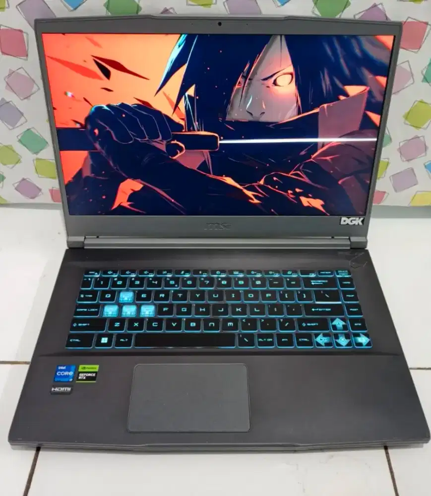 Laptop MSI Thin 15 Core i7 Gen 12 RTX 3050