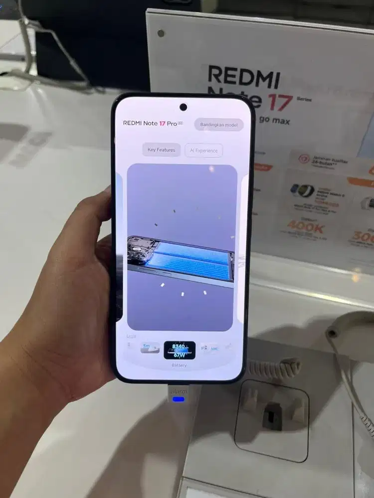 Redmi note 17 pro 5G 8/512 Banyak promonya (Official xiaomi store bec)