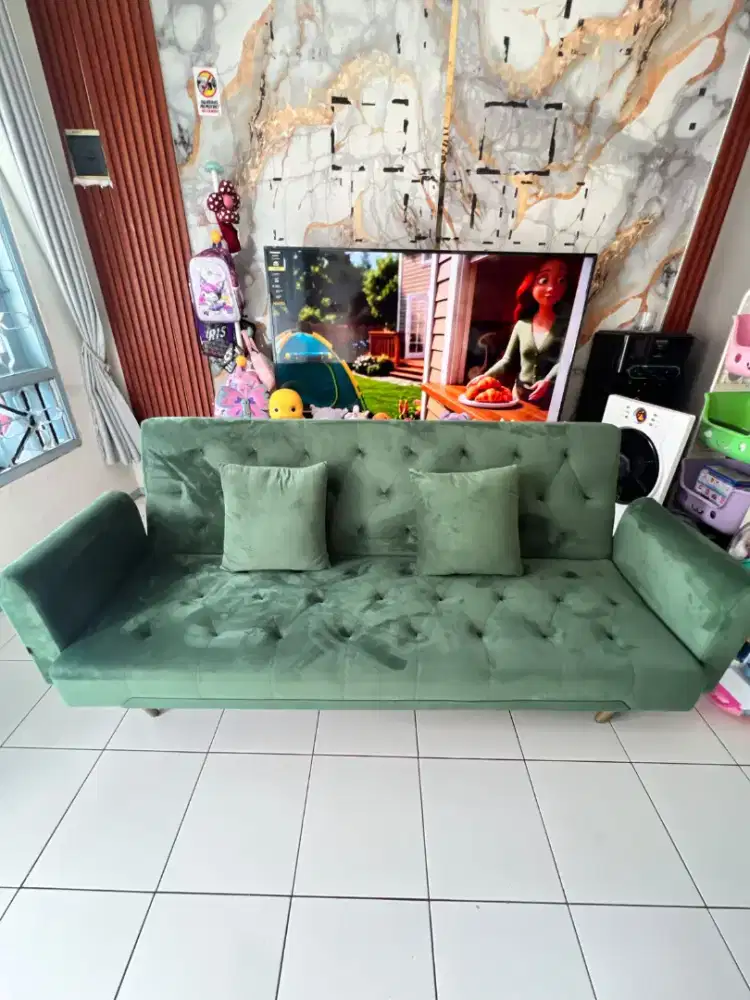 SOFA BED INFORMA 2026 BLUDRU HIJAU