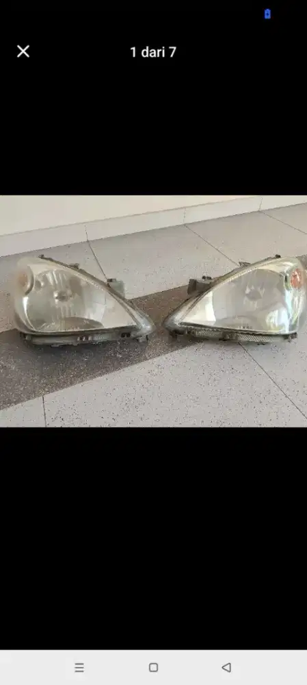 Headlamp Avanza VVT-i old