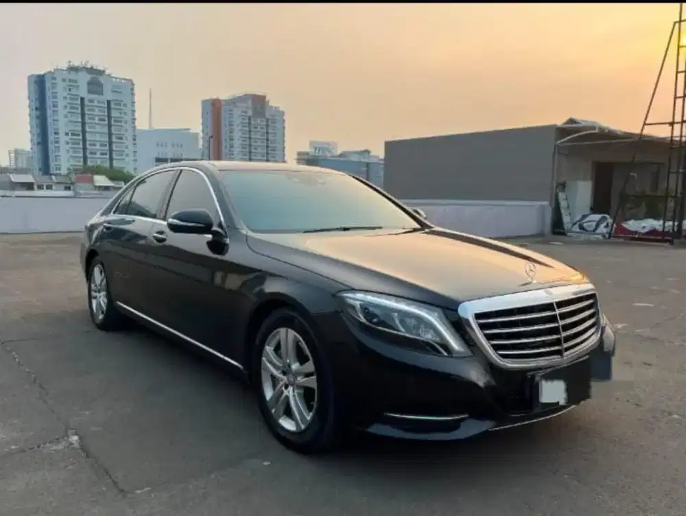 MERCY S400L EXCLUSIVE AT 2017 BLACK ON BLACK LOW KM SUPER CONDITION