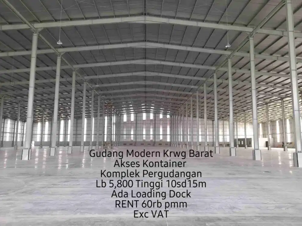 Gudang Modern Karawang Barat