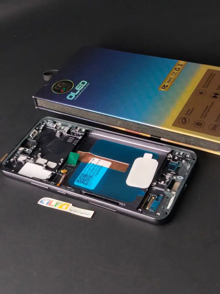LCD SAMSUNG S22 PLUS 5G S906E + FRAME ORI SIZE OG OLED