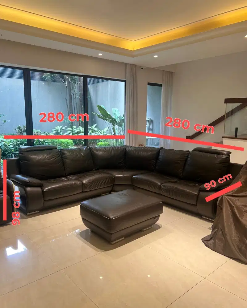 Jual 1 set Sofa dan Bench merk Zolano