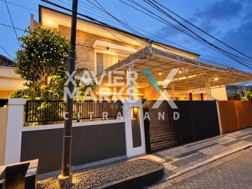Rumah Darmo Permai Selatan Minimalis Modern Good Spek Terawat Siap Huni