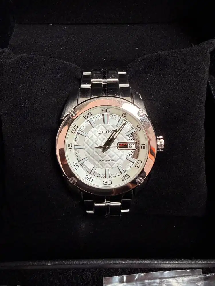 Jam Tangan SEIKO Automatic SRP001K1 Top Sapphire Crystal Water Resista