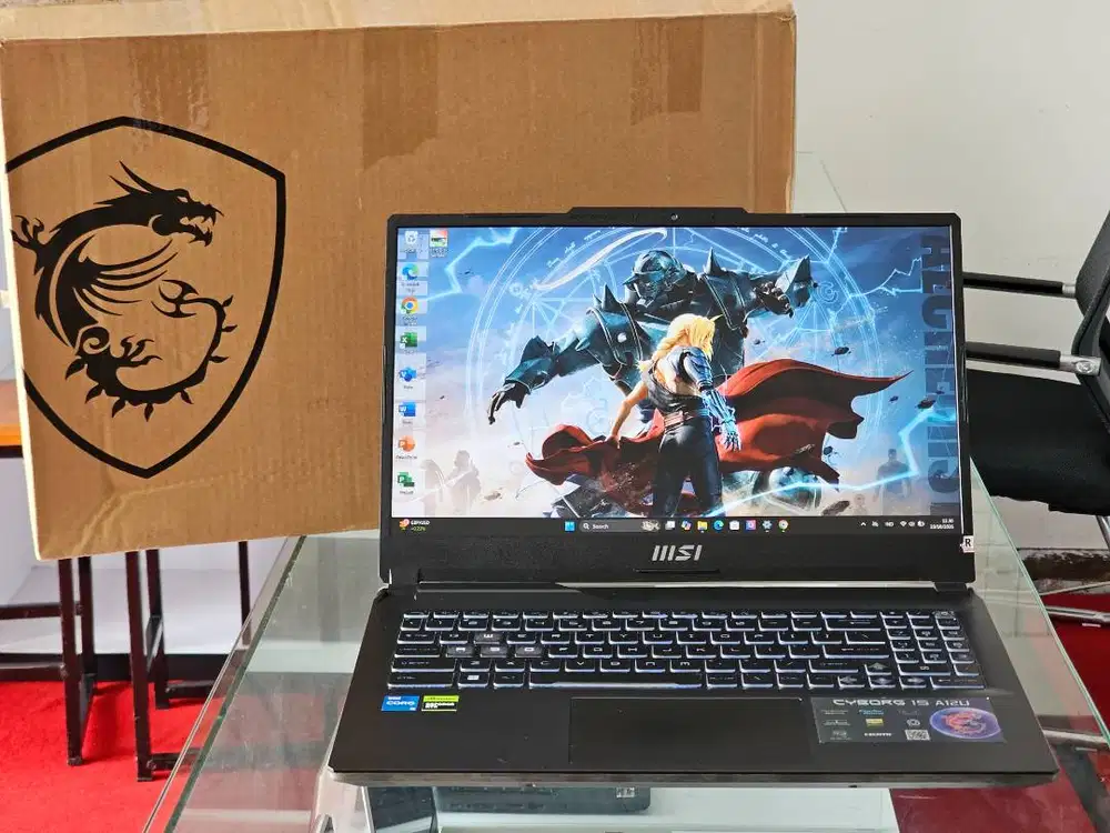 MSI Cyborg 15 A12UCX Intel Core i5 Gen 12 Ram 8 GB SSD 512 GB Nvidia R