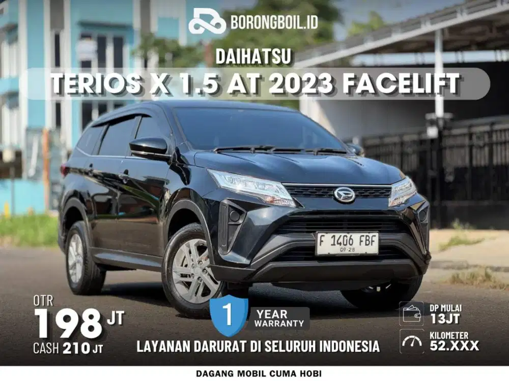 Daihatsu Terios X 1.5 at 2023 facelift