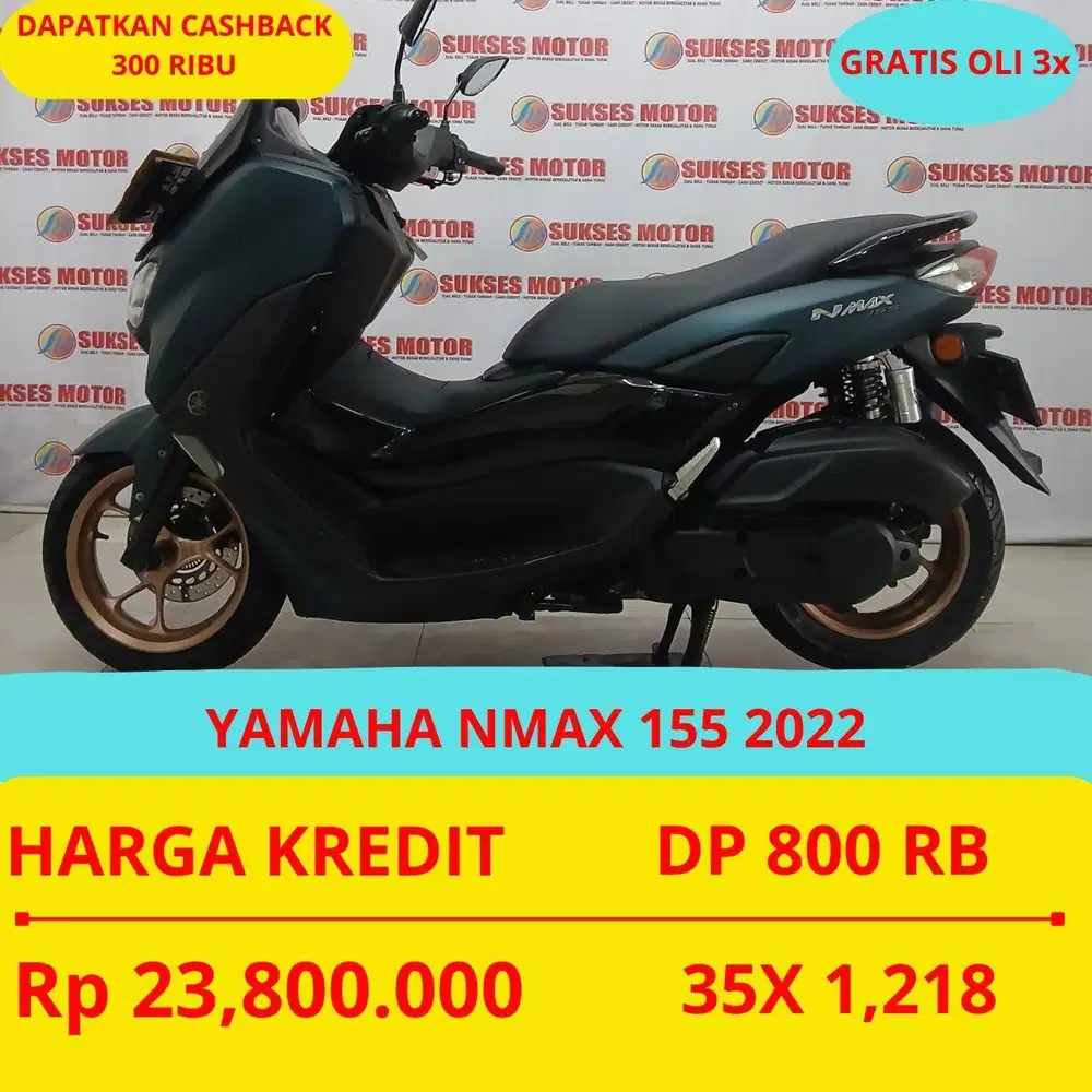 YAMAHA NMAX 155 2022 DP MURAH 800 RIBU GUYSS
