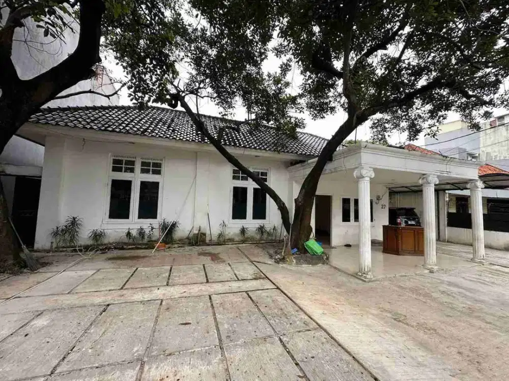 Lokasi Strategis, Disewakan Rumah utk Kantor di Menteng Jakarta Pusat
