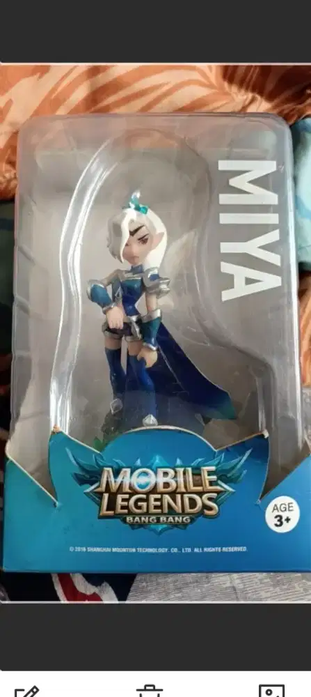Dijual Mainan Action Figure Miya Mobile Legend Rare item.
