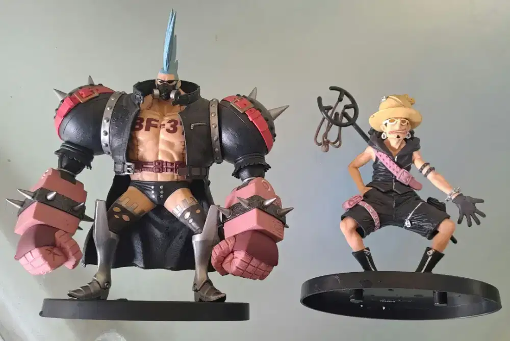 Jual Action Figure One Piece Franky & Usopp