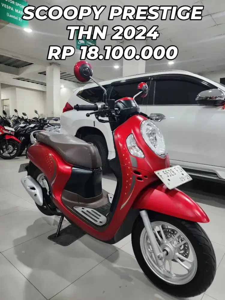 HONDA SCOOPY PRESTIGE THN 2024 READY NIHH KAK