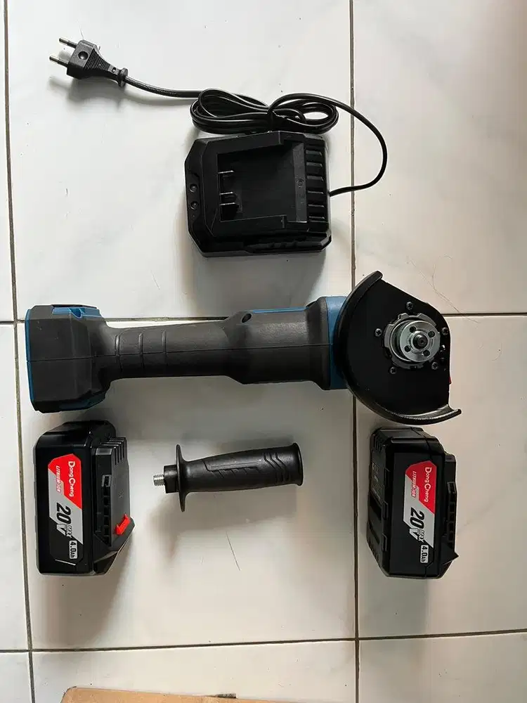 Jual Mesin Gerinda Dong Cheng DCSM04-100 Cordless (Like New)