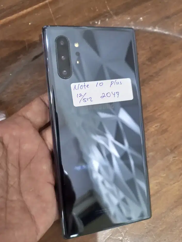 Samsung note 10+ ram 12/512gb SEIN