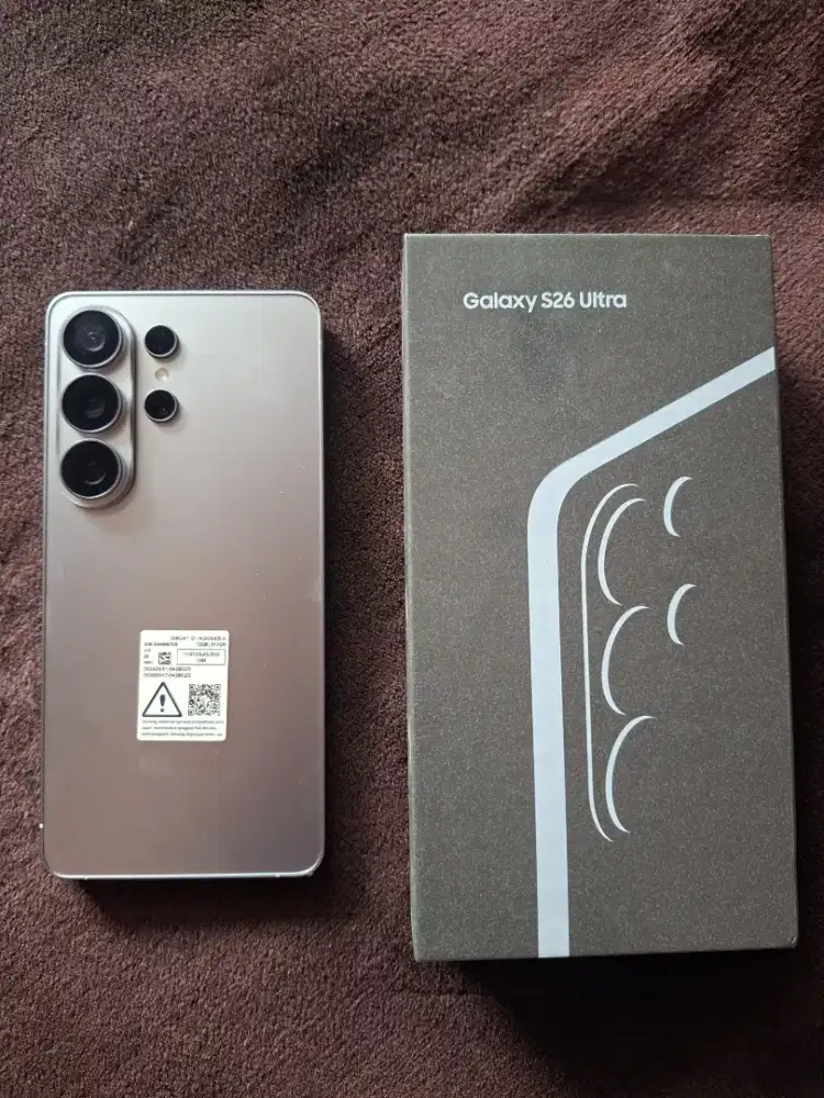 Pakaian pribadi Samsung S26 Ultra 512GB Mulus Terawat murah garansi