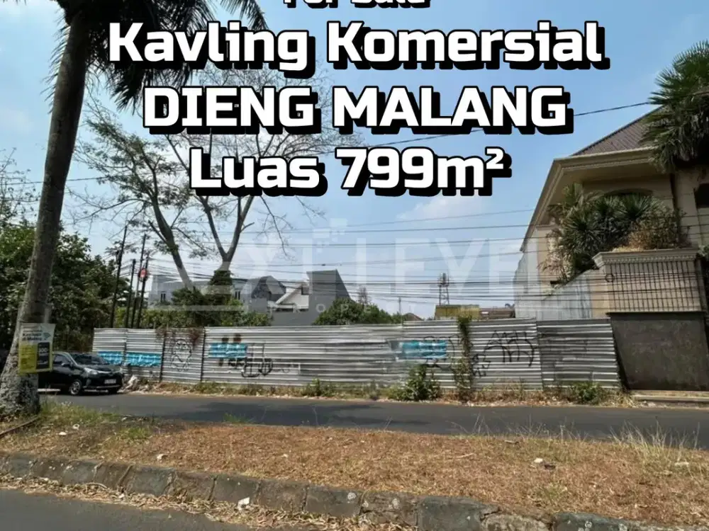 Tanah Komersial Area Dieng Poros Raya Malang