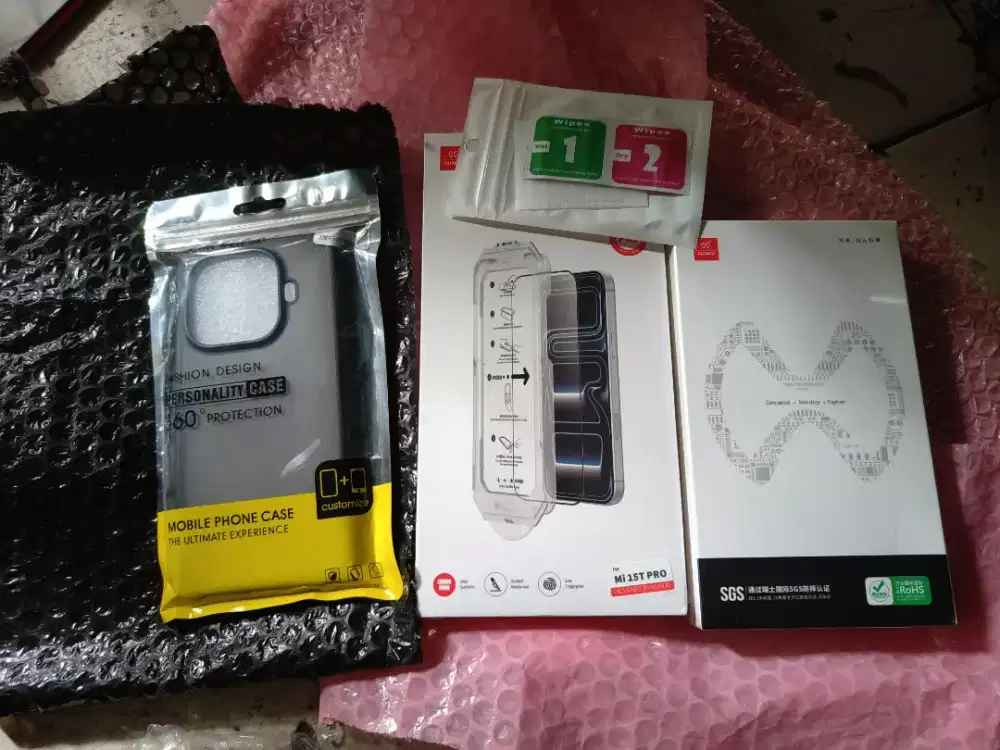 Xiaomi 15T Pro Tempered Glass+Softcase