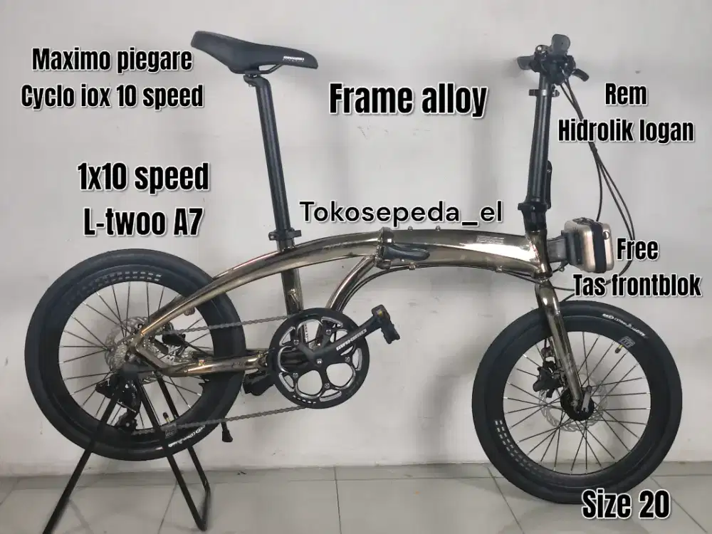 Maximo piegare cyclo iox10 limited edition