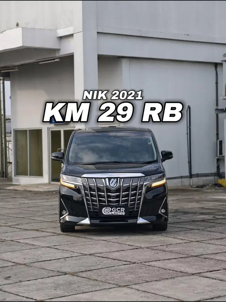 KM 29 RIBU RECORD! TOYOTA ALPHARD G ATPM TRANSFORMER NIK 2021/2022