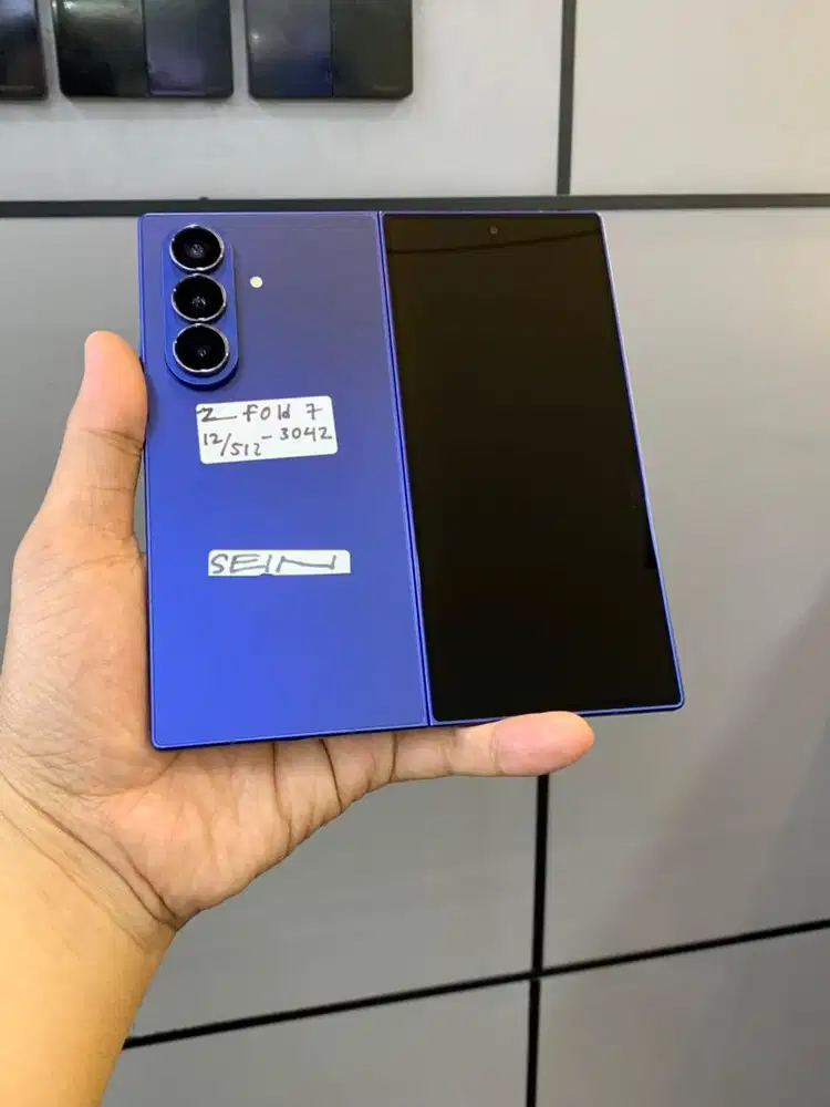 Samsung Zfold 7 12/256 Gb Blue Resmi Sein