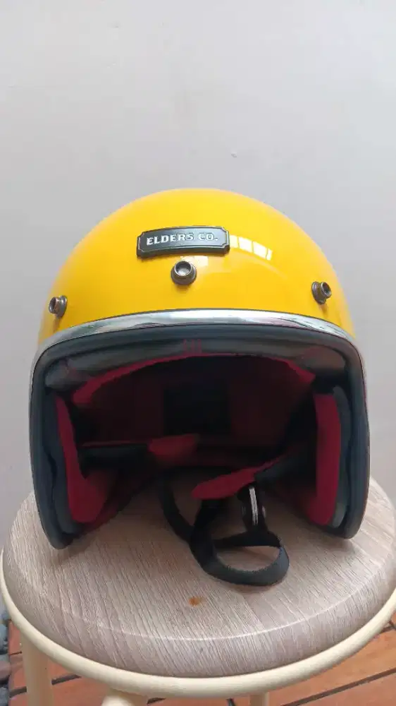 HELM Half Face Elders Company Yellow