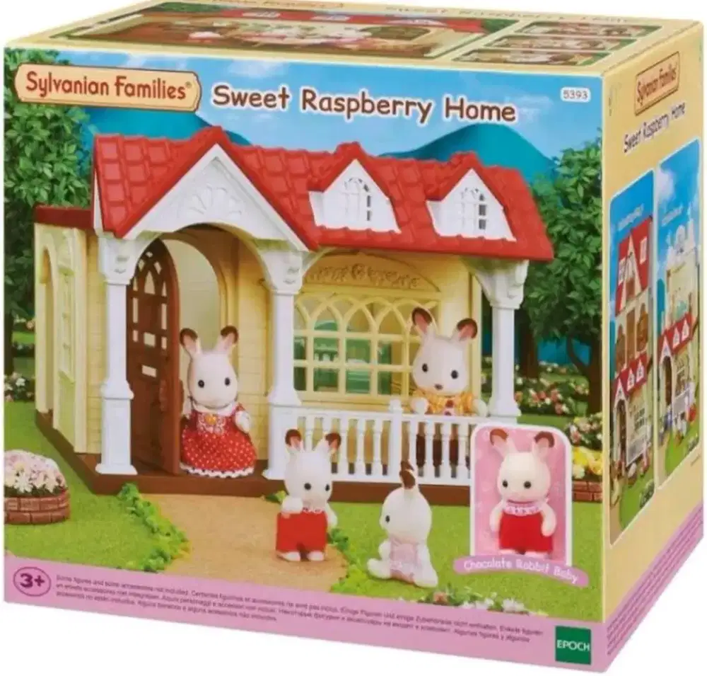 Sylvanian Sweet Raspberry Home Take All