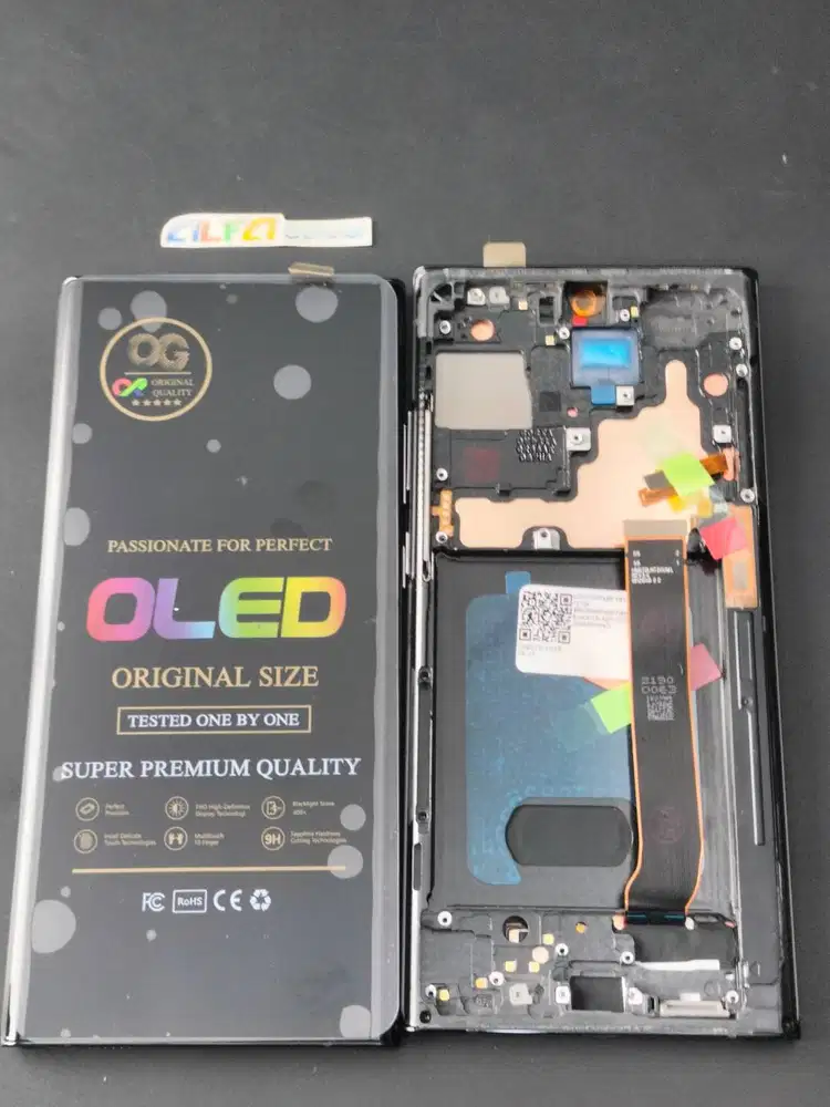 Lcd Samsung Note 20 Ultra 4G/5G /N985/N9985F/N986 ORI SIZE OLED