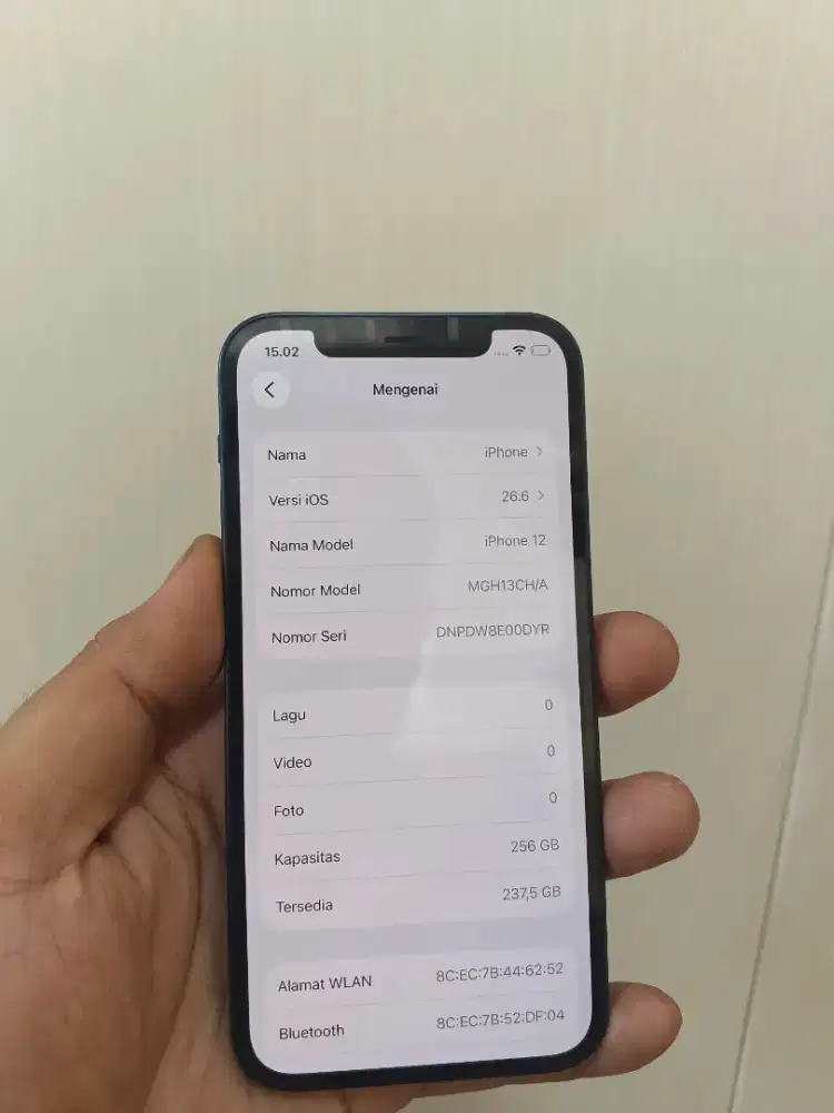 iPhone 12 inter 256Gb all operator