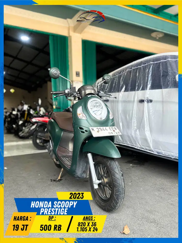 HONDA SCOOPY PRESTIGE 2023 SIAP ANGKUT MASZEHH HIKMAH MOTOR KEPUH