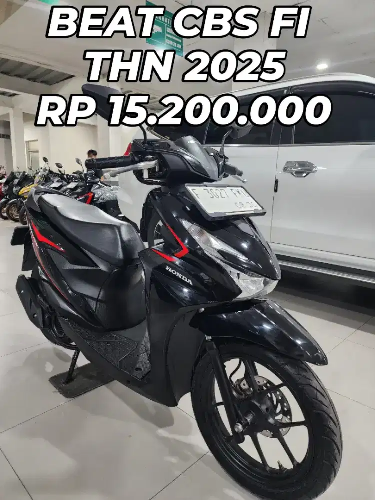 HONDA BEAT CBS FI THN 2025 READY NIHH KAK