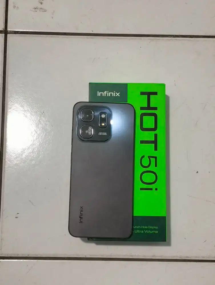 INFINIX HOT 50i 6/128GB UNIT BOX