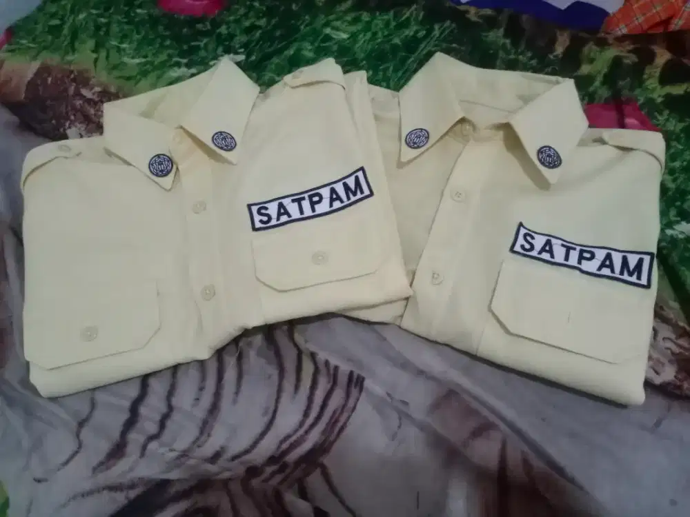 baju safari pdh ukuran l dan xl