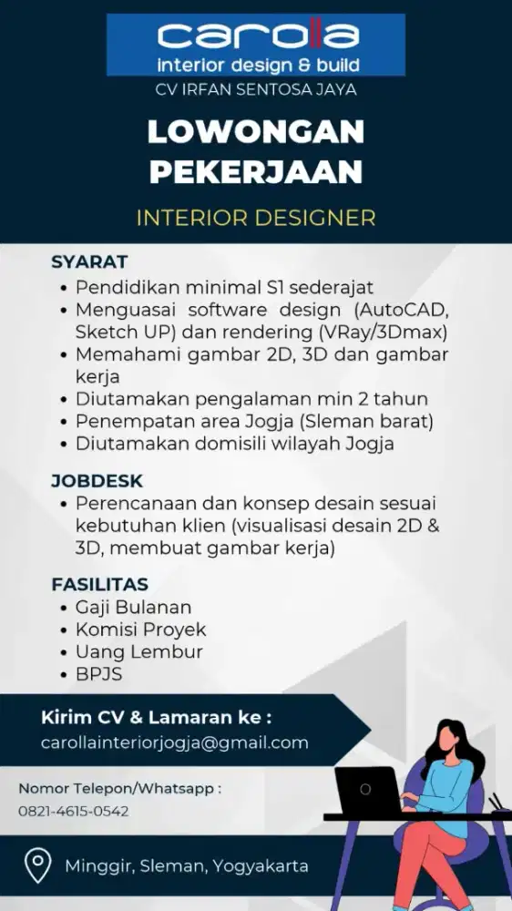 Loker desainer interior design