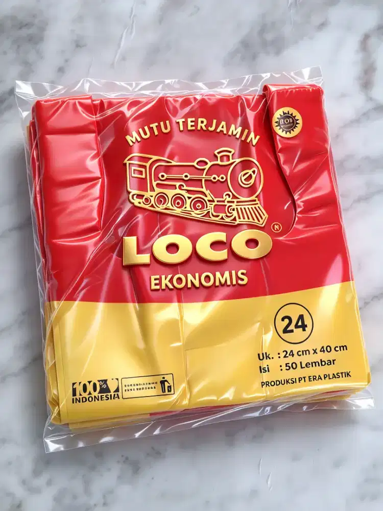 Plastik loco 24 isi 50 lembar