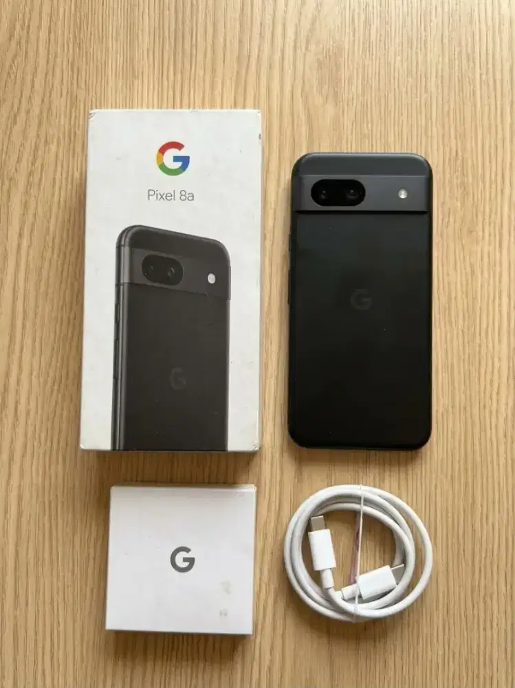 Google Pixel 8a 128gb Black Global set (bukan Jepang)