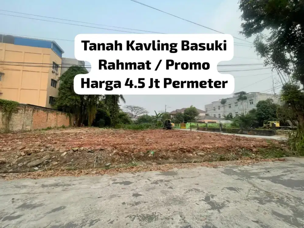 Jual tanah palembang basuki rahmat