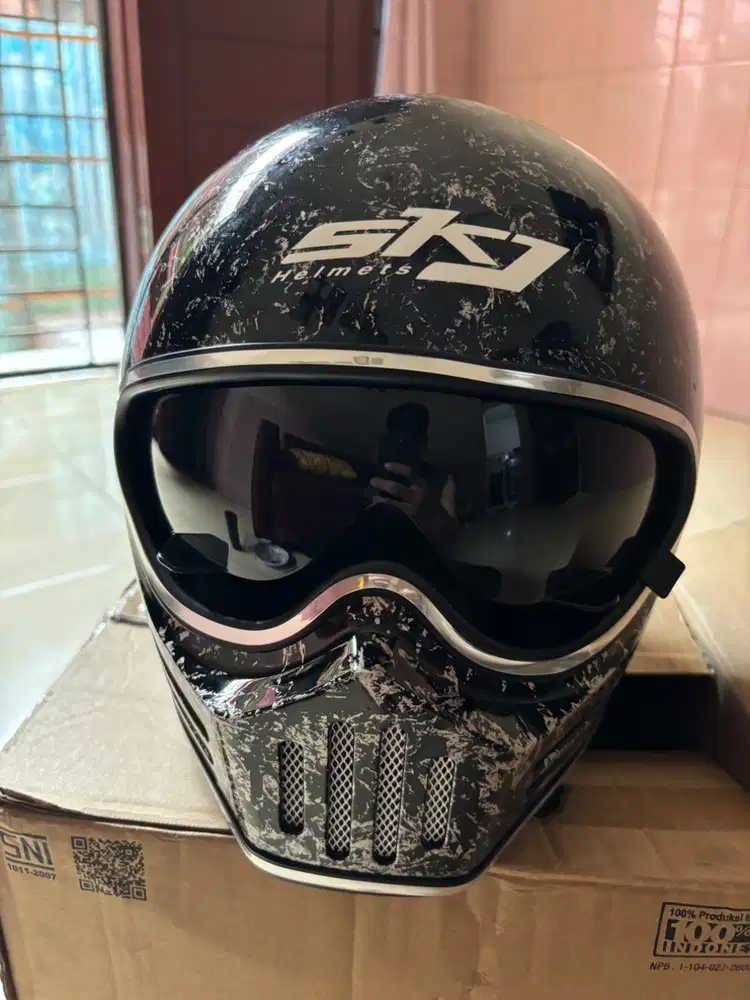 Helm cakil inner visor