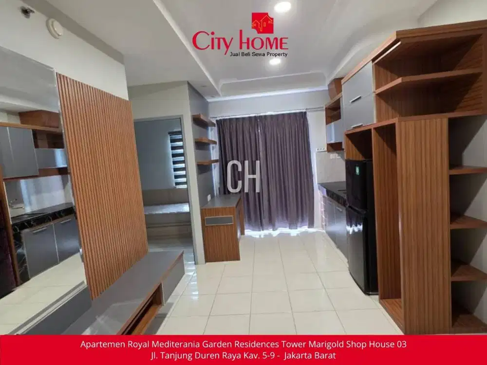 Sewa Apartemen 2BR Furnished Lantai Rendah, Jarang Ada!