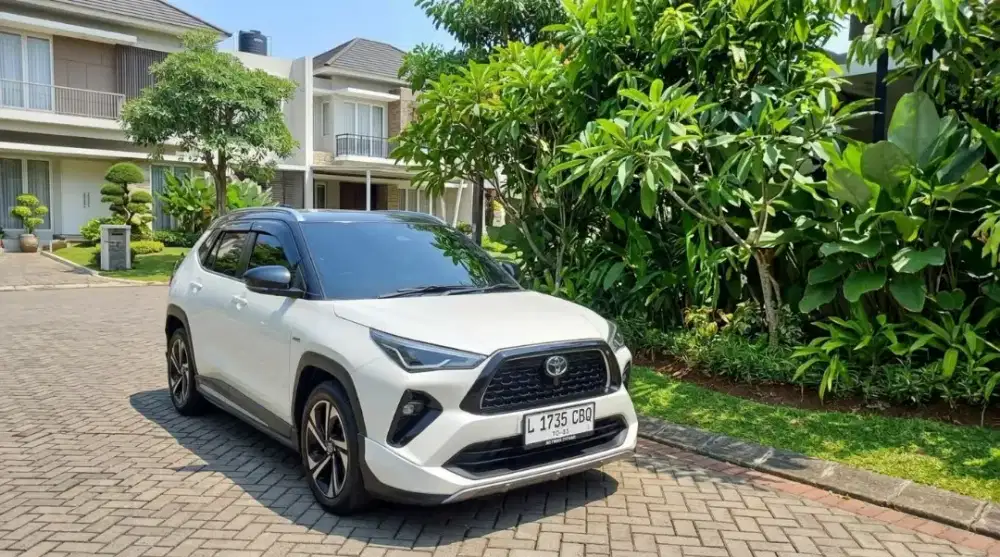 2024 Yaris Cross Hybrid S GR HV TSS Automatic Putih odo 20 rb an NO PR
