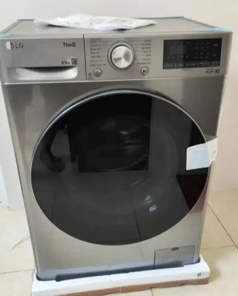 Mesin Cuci LG FV1285S3VS 8,5 Front Loading