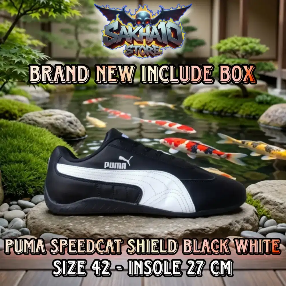 SEPATU SNEAKERS PRIA/WANITA PUM4 SPEEDCAT CASUAL/SANTAI/HARIAN