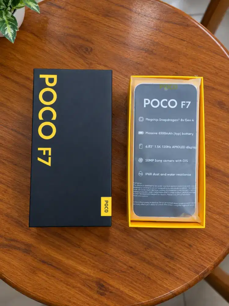 Poco F7 ram 12/512 Like new garansi panjang