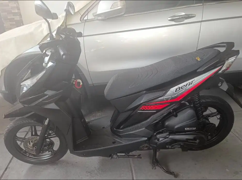 Honda Beat Standar th 2018, Surat+faktur lengkap, pajak mati