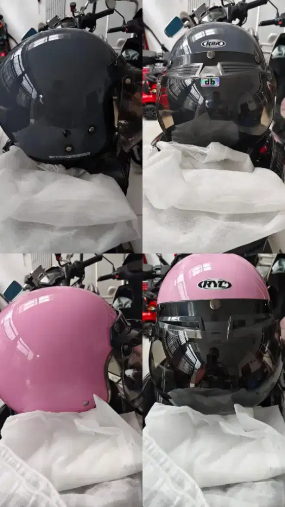 Helm bogo unisex masih baru